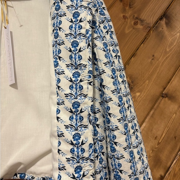 NWT House of Harlow 1960 Blue and White Bomber Quilted Jacket Small - Picture 6 of 8